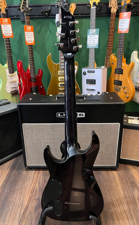 ESP LTD H1007 7 String See Thru Black (Pre-Owned) - Music Vault