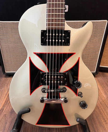 Epiphone Les Paul ENLB Baritone Iron Cross 2004 (Pre-Owned) - Music Vault