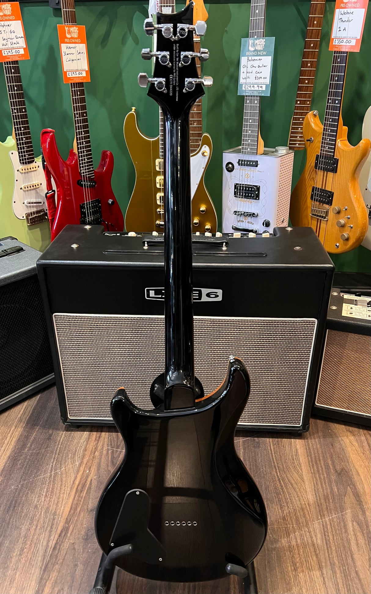 PRS SE 277 Baritone Charcoal Burst (Pre-Owned)