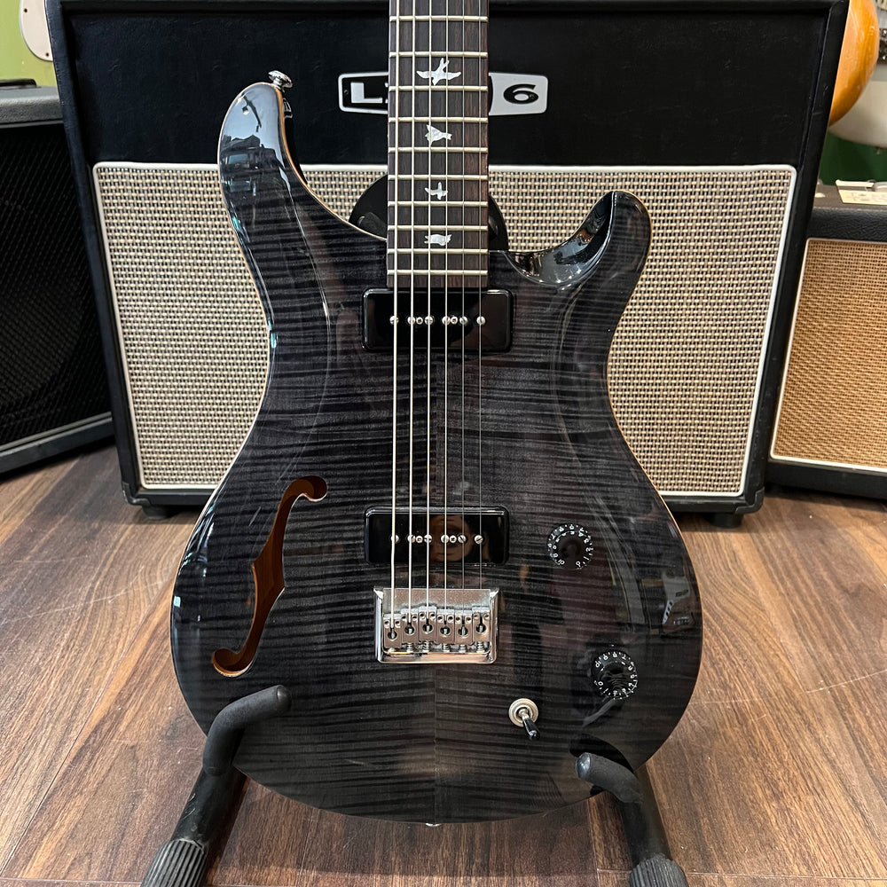 PRS SE 277 Semi Hollow Soapbar Baritone Charcoal Burst (Pre-Owned)