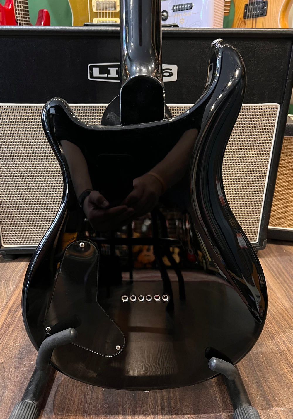 PRS SE 277 Semi Hollow Soapbar Baritone Charcoal Burst (Pre-Owned)