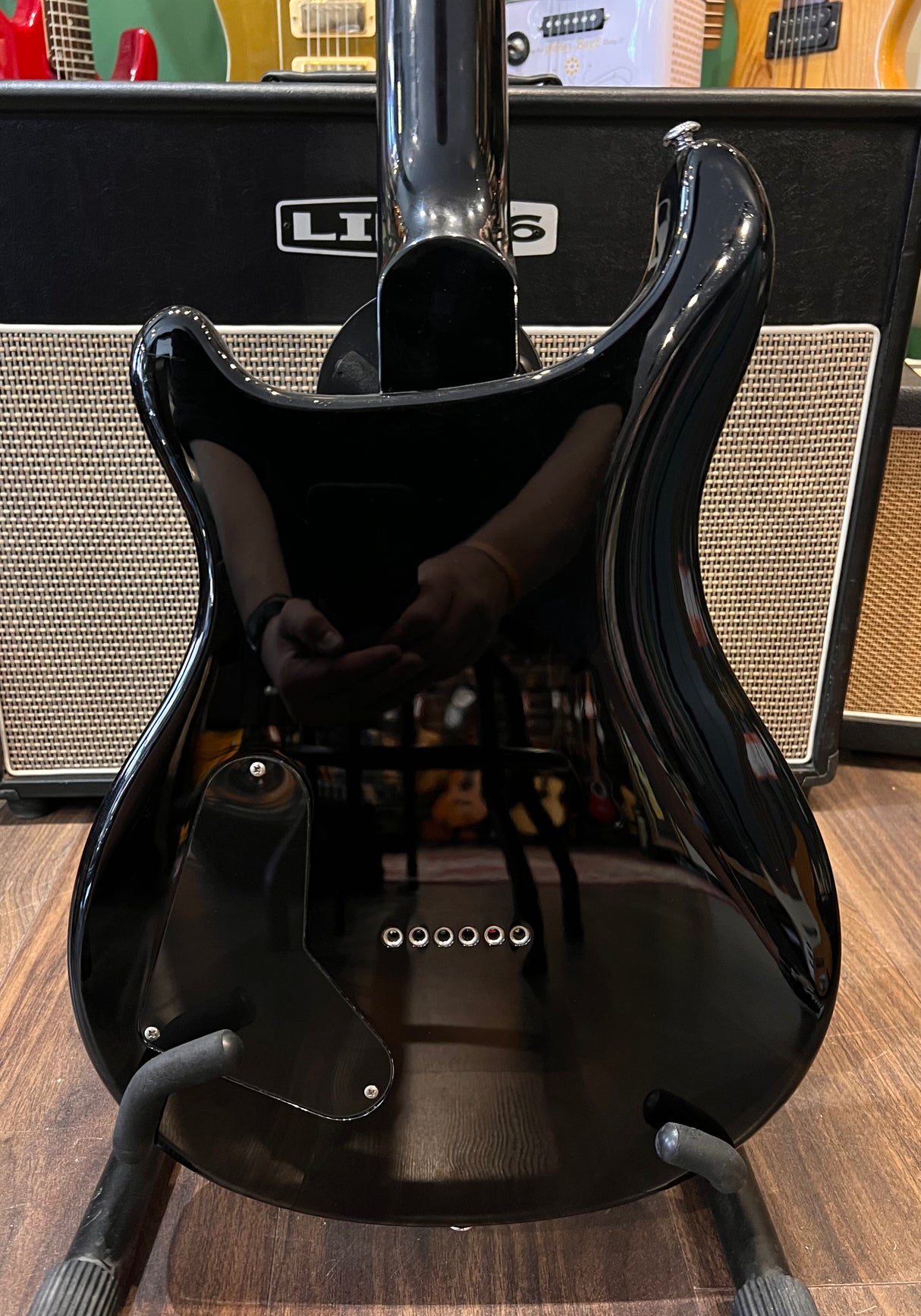 PRS SE 277 Semi Hollow Soapbar Baritone Charcoal Burst (Pre-Owned)