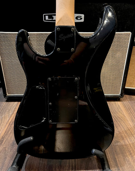 Squire Showmaster Floyd Rose Metallic Black (Pre-Owned) - Music Vault