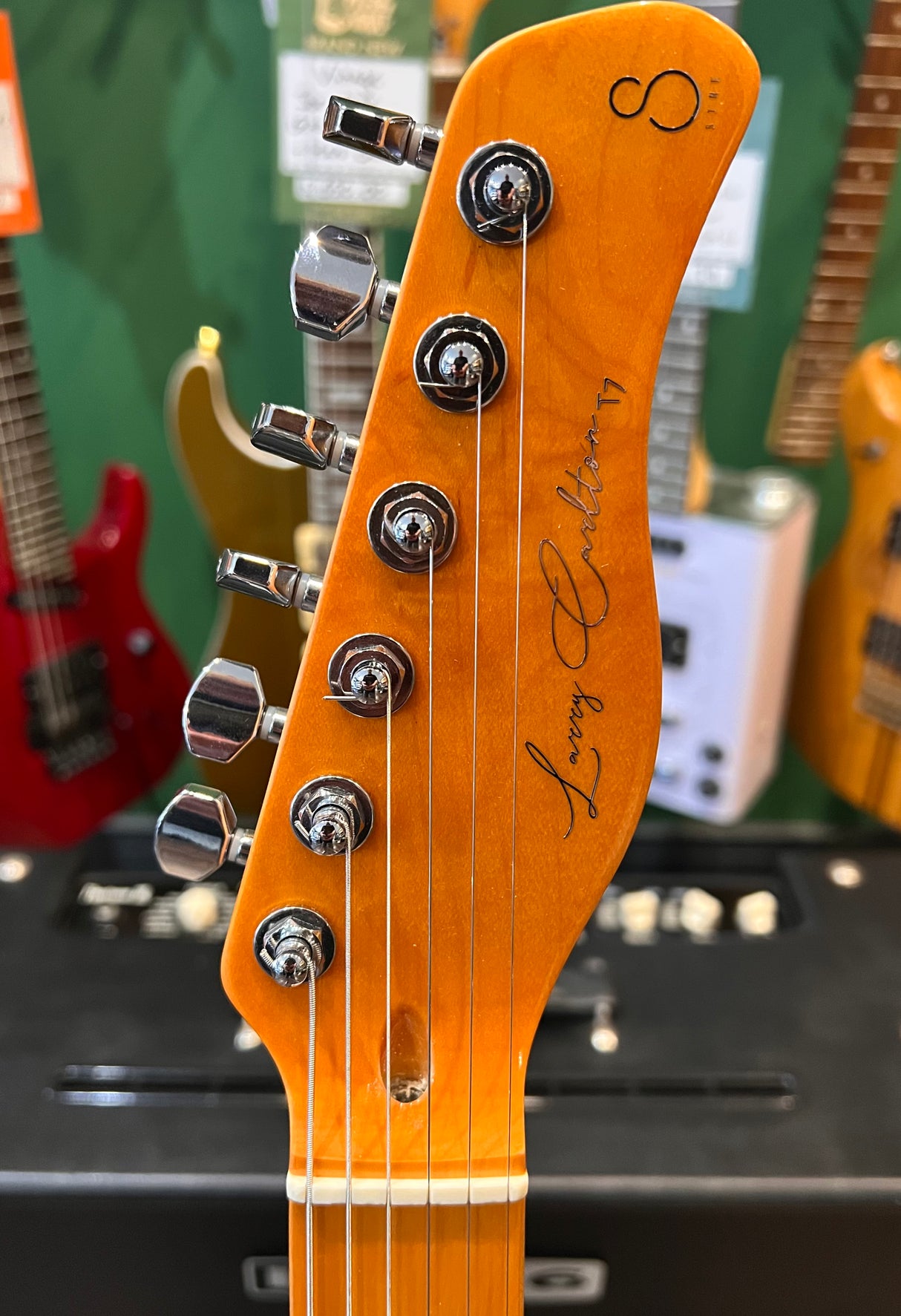 Sire Larry Carlton T7TV Thinline Telecaster Natural (Pre-Owned) - Music Vault