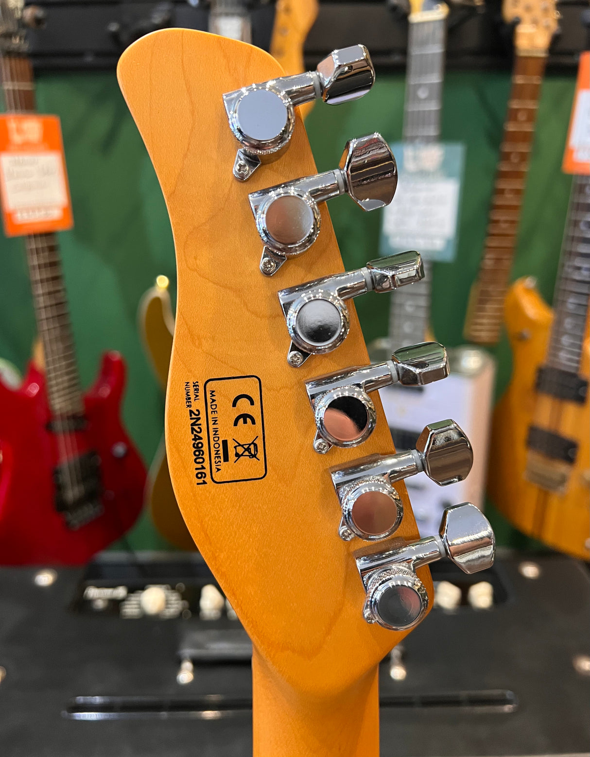 Sire Larry Carlton T7TV Thinline Telecaster Natural (Pre-Owned) - Music Vault