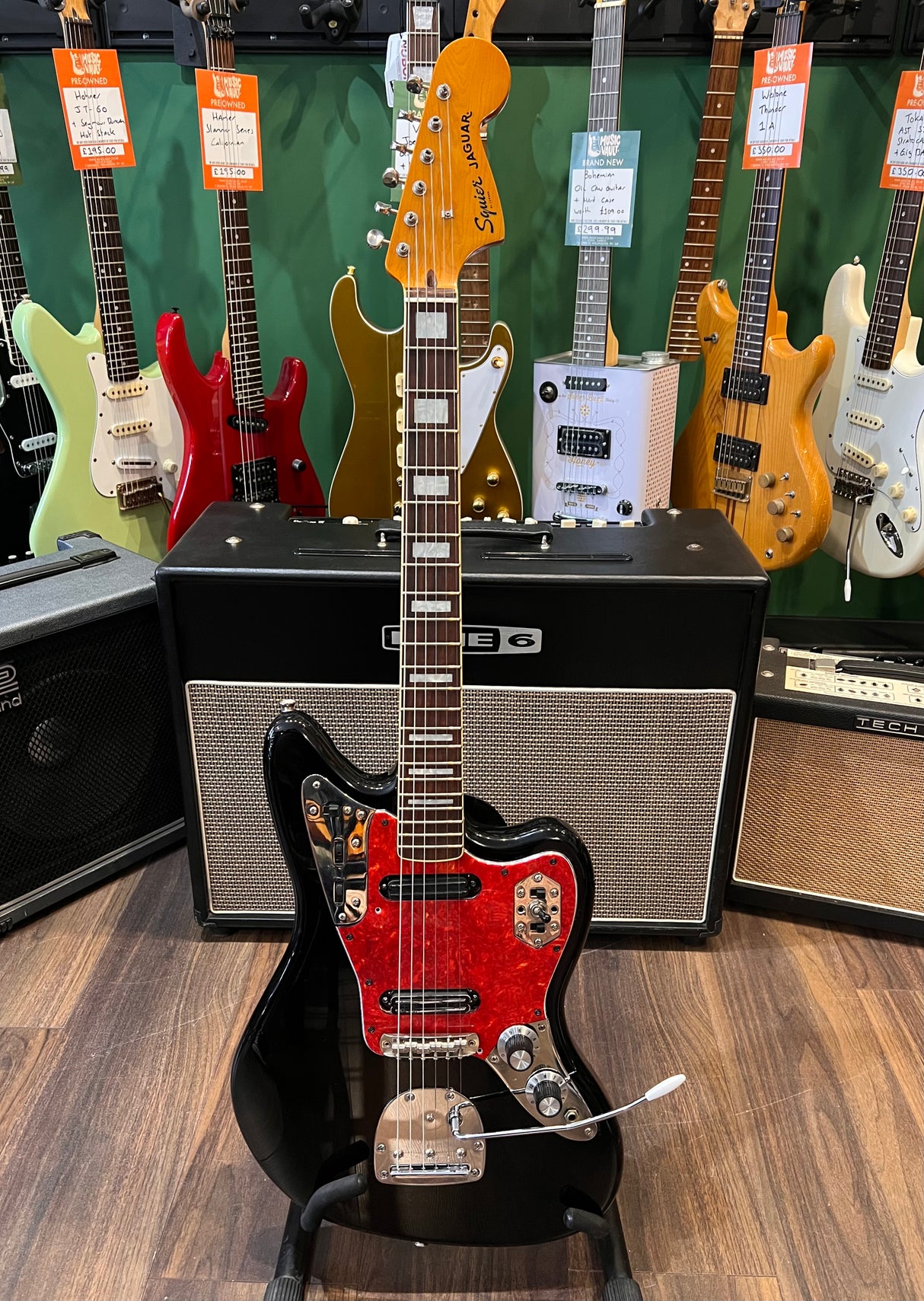 Partscaster Squire Jaguar (Pre-Owned) - Music Vault