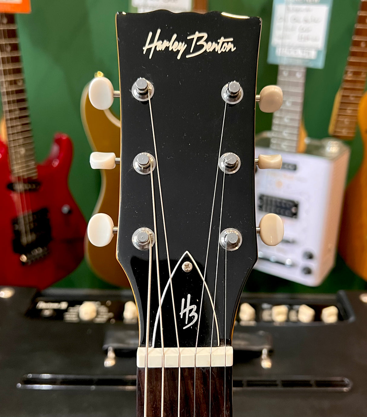 Harley Benton DC Junior FAT TV Yellow (Pre-Owned) - Music Vault