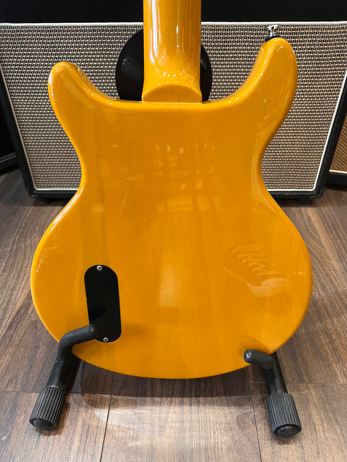Harley Benton DC Junior FAT TV Yellow (Pre-Owned) - Music Vault