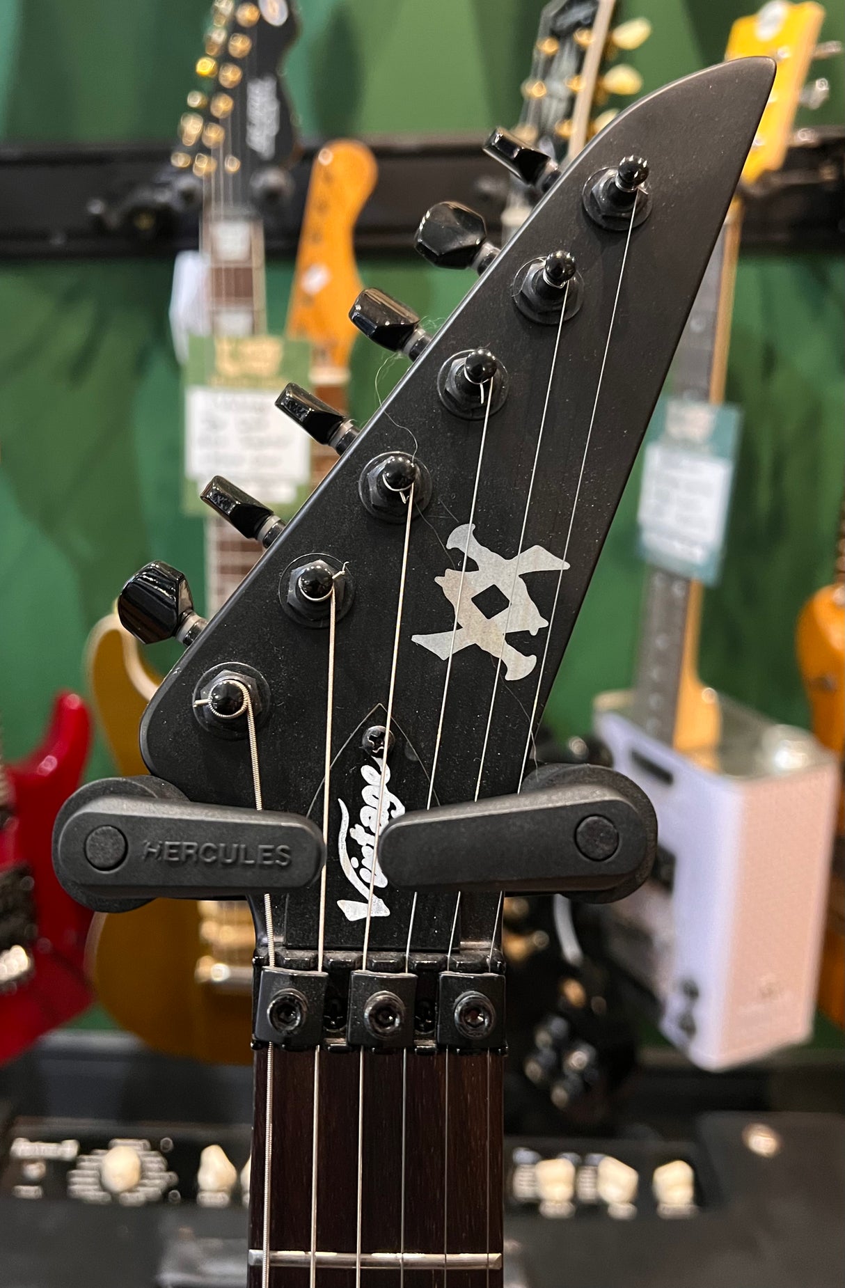 Vintage VMX Series Warp Satin Black (Pre-Owned) - Music Vault