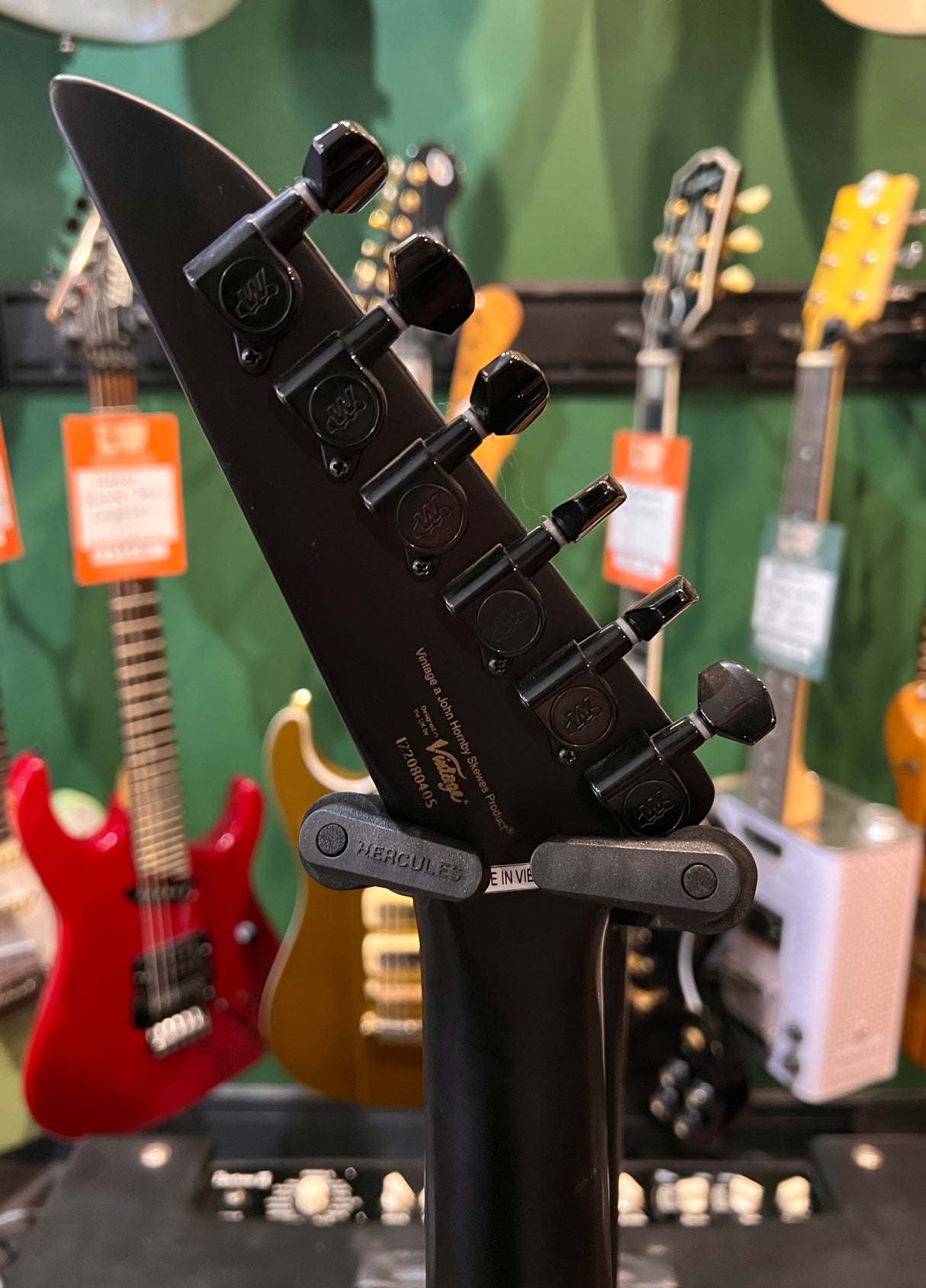 Vintage VMX Series Warp Satin Black (Pre-Owned) - Music Vault