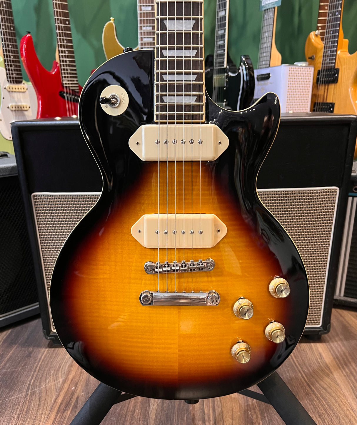 Epiphone Les Paul 1960's Tribute Plus Tobacco Burst (Pre-Owned) - Music Vault