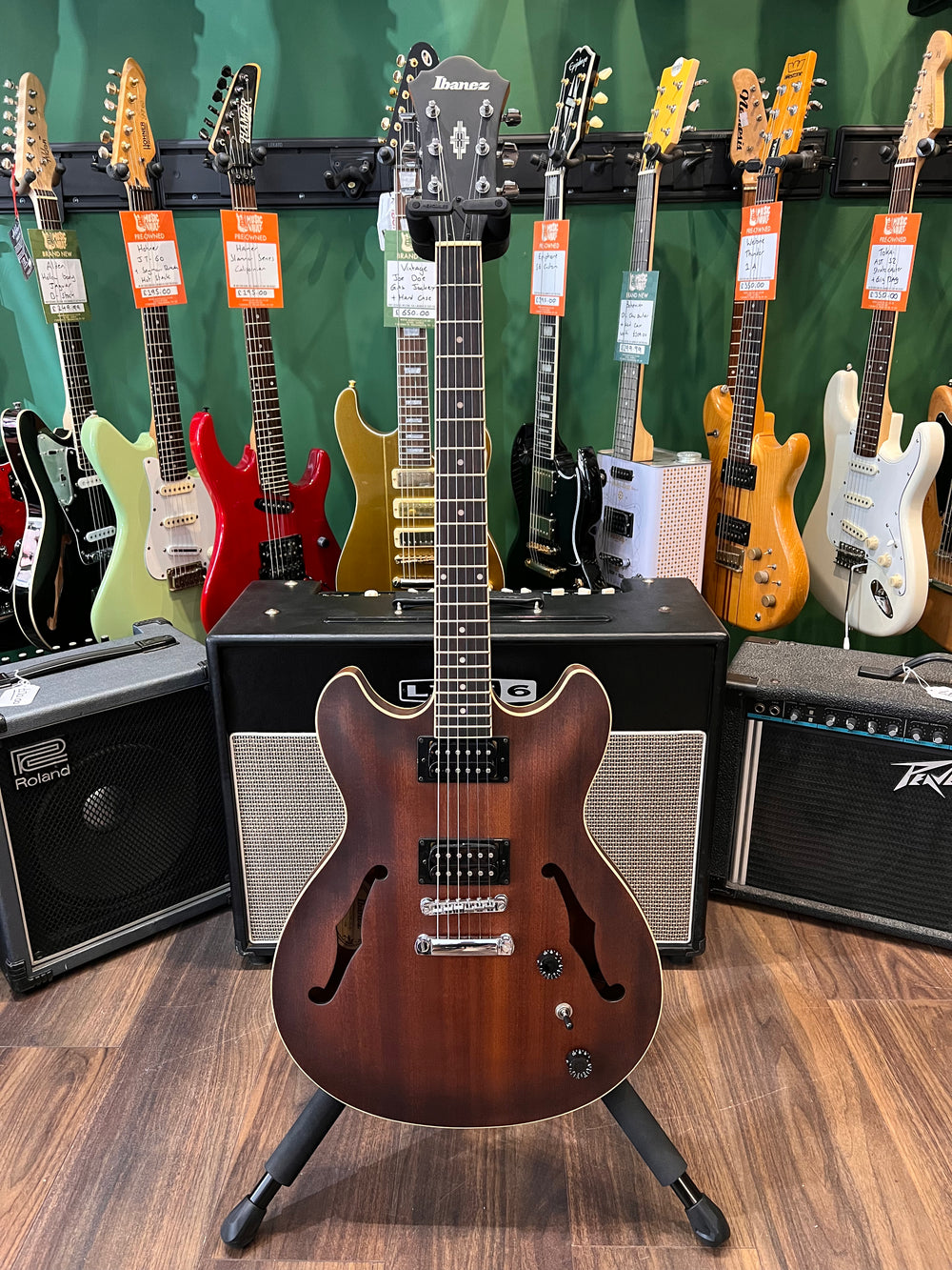 Ibanez Artcore AS53 Tobacco Flat (Pre-Owned) - Music Vault