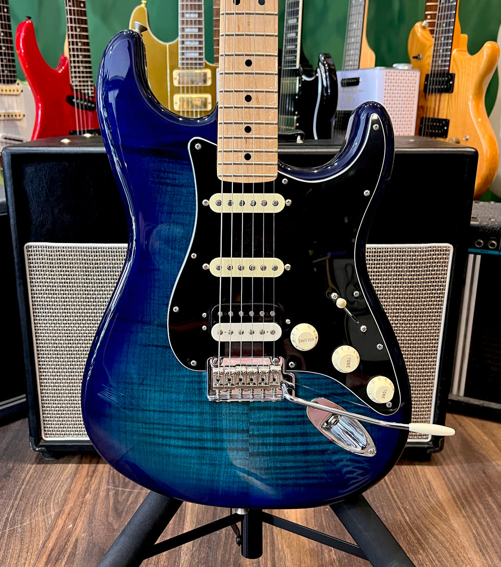 Fender Limited Edition Player Stratocaster HSS Plus Top Blue Burst (Pre-Owned) - Music Vault