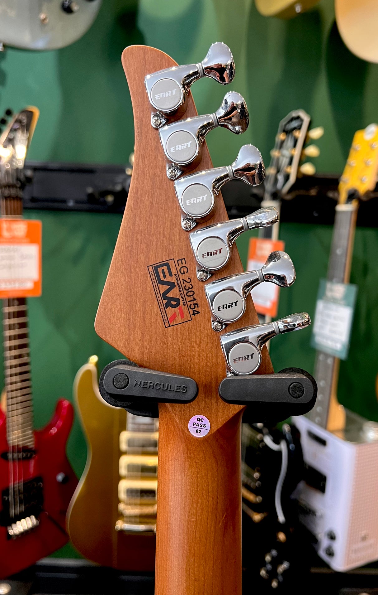 EART E-TT72 Thinline Telecaster Surf Green (Pre-Owned) - Music Vault