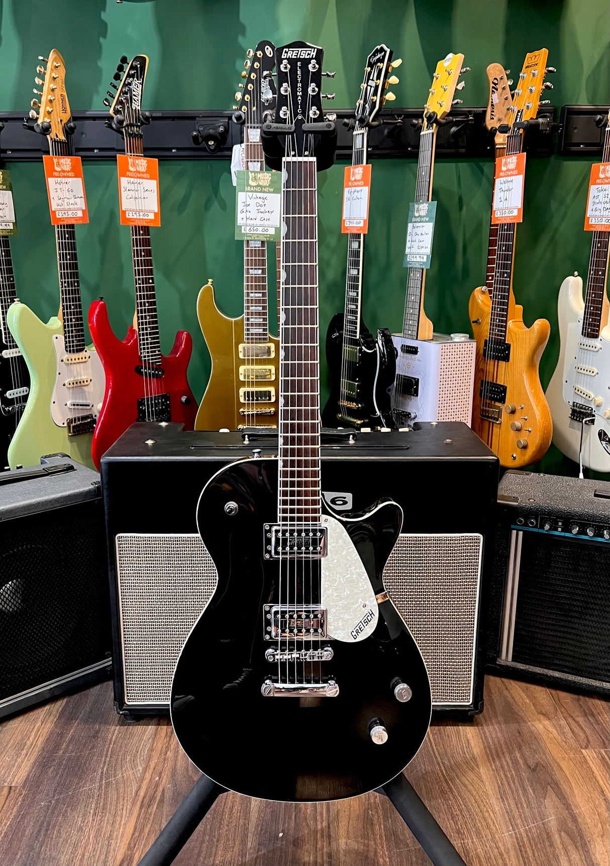 Gretsch G5425 Electromatic Jet Club Black (Pre-Owned) - Music Vault