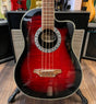 Aria AMB-50B Electro Acoustic Bass Red (Pre-Owned) - Music Vault