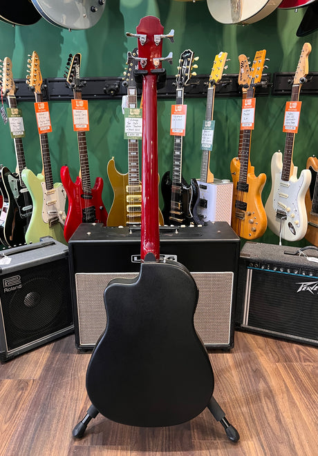 Aria AMB-50B Electro Acoustic Bass Red (Pre-Owned) - Music Vault