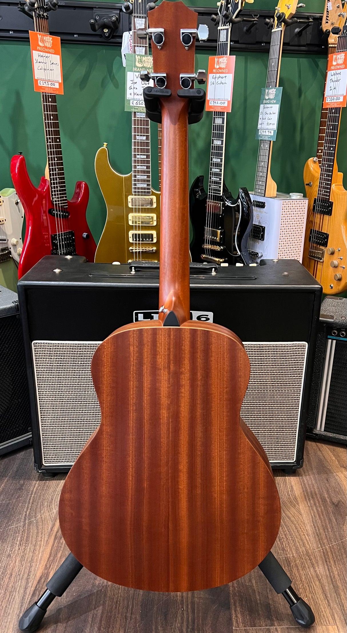 Taylor GS Mini-e Electro Acoustic Bass Natural (Pre-Owned) - Music Vault