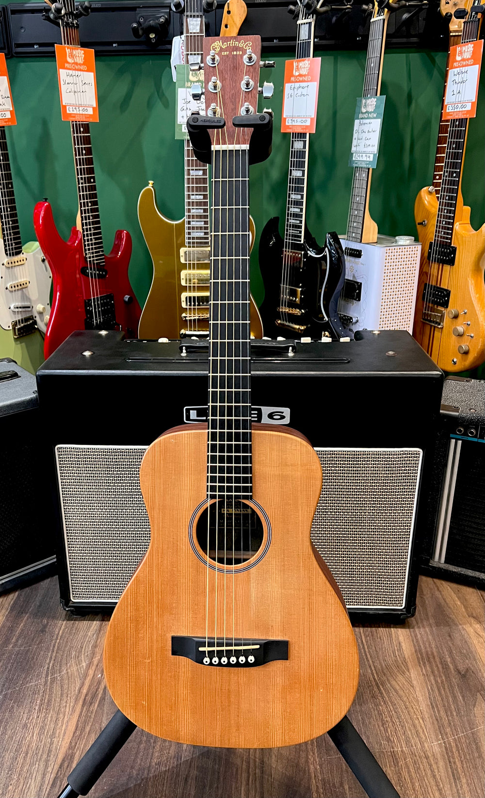 Martin LX1E Little Martin Electro Acoustic (Pre-Owned) - Music Vault