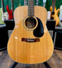 Harmony H6565N Dreadnought Acoustic Natural (Pre-Owned) - Music Vault