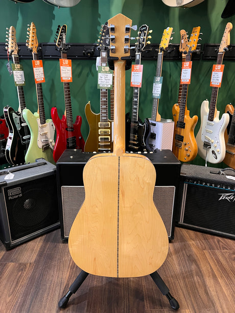 Harmony H6565N Dreadnought Acoustic Natural (Pre-Owned) - Music Vault