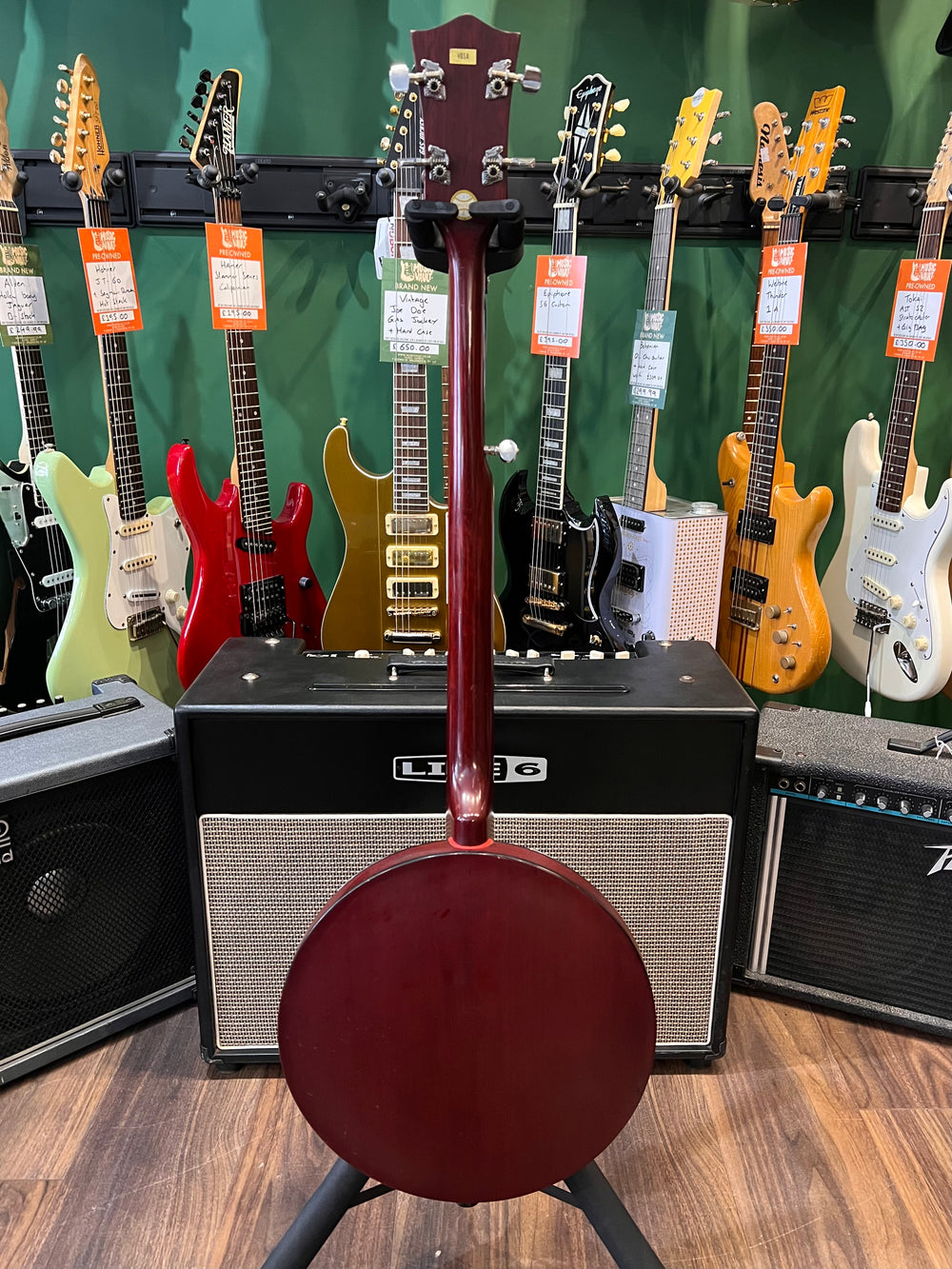 Hondo HB-5A 5 String Banjo (Pre-Owned) - Music Vault