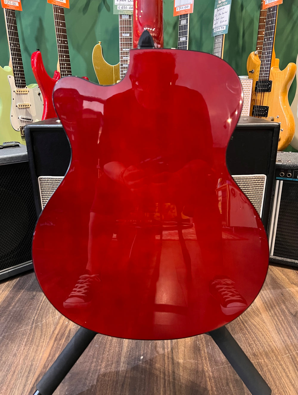 Brunswick BTK30DR Electro Acoustic Red (Pre-Owned) - Music Vault