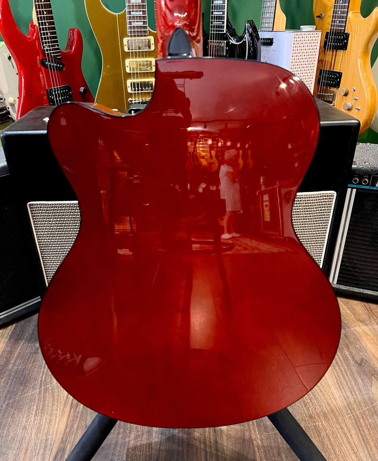 Brunswick BTK30DR Electro Acoustic Red (Pre-Owned) - Music Vault