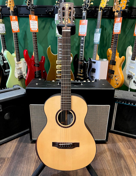 Crafter Mino Macassar Electro Acoustic Natural (Pre-Owned) - Music Vault