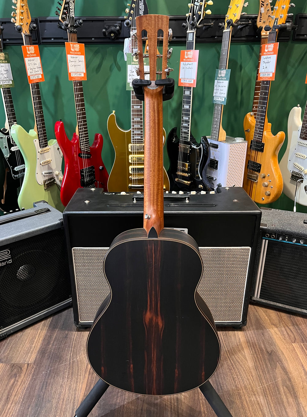 Crafter Mino Macassar Electro Acoustic Natural (Pre-Owned) - Music Vault