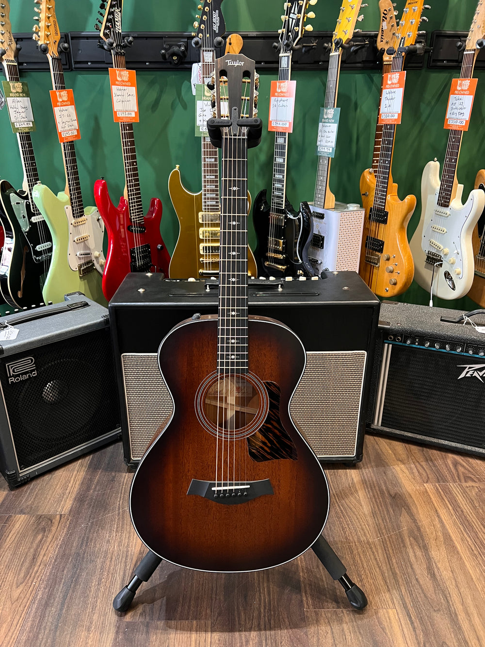 Taylor 322e 12-Fret V-Class Electro Acoustic (Pre-Owned) - Music Vault