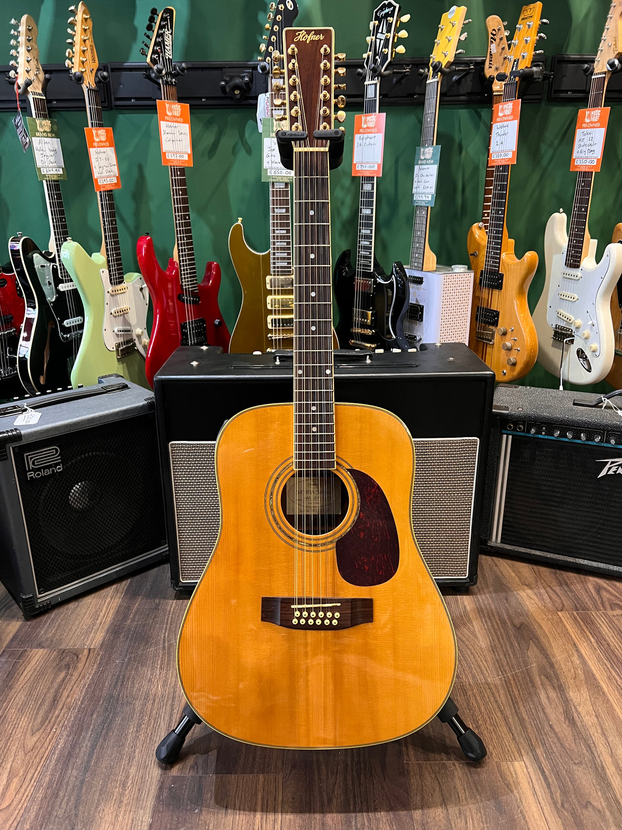 Hofner Sienna Series 12 String Electro Acoustic (Pre-Owned) - Music Vault