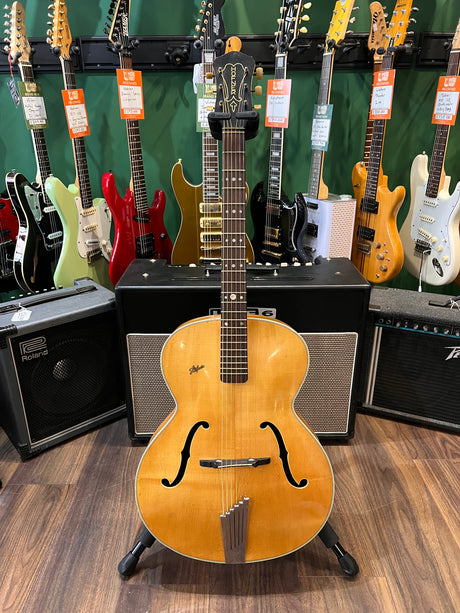 Hofner Senator Vintage 1958 Archtop Blonde (Pre-Owned) - Music Vault