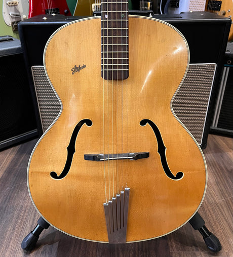 Hofner Senator Vintage 1958 Archtop Blonde (Pre-Owned) - Music Vault