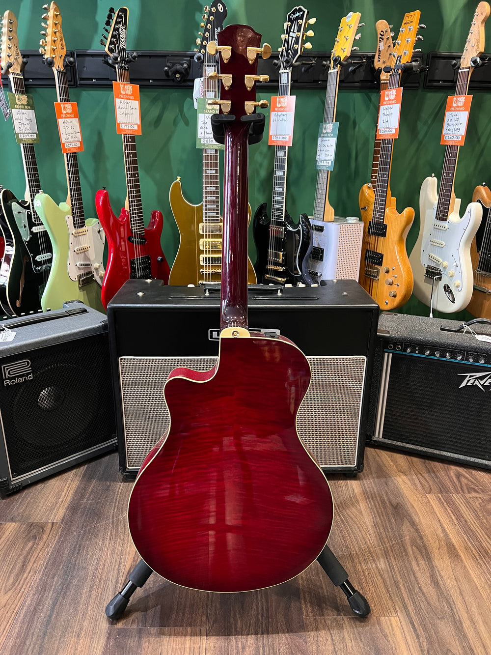 Yamaha APX1000 Electro Acoustic Crimson Red Burst (Pre-Owned)