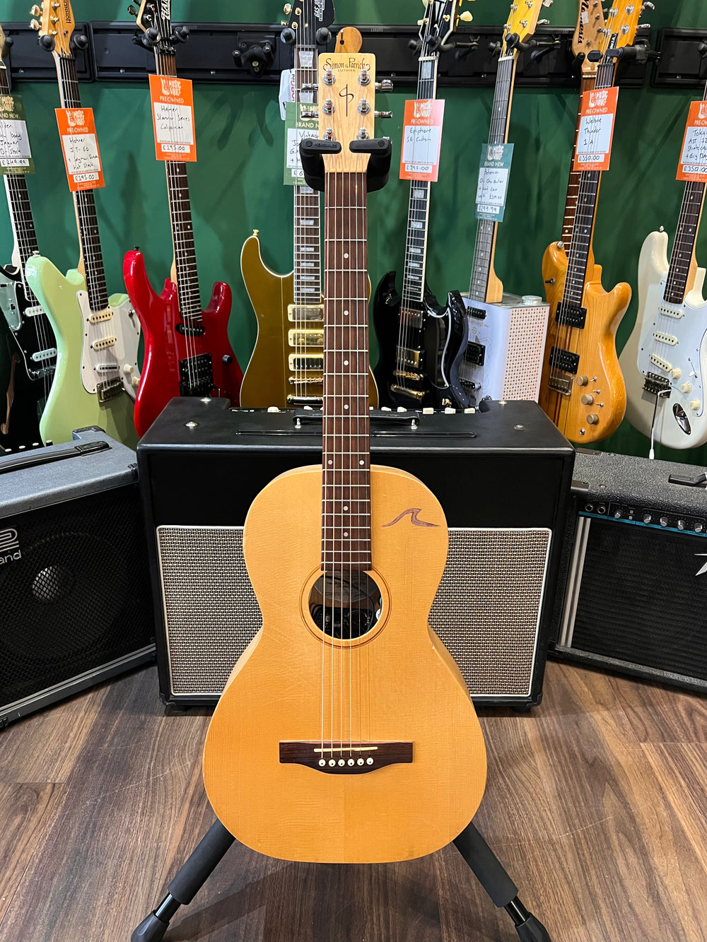 Simon & Patrick Trek Parlour Electro Acoustic Natural (Pre-Owned) - Music Vault