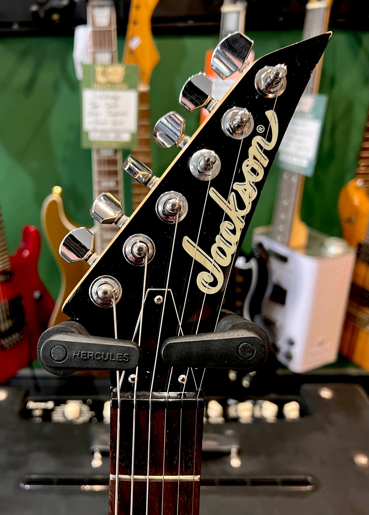 Jackson JS20 dinky Blue (Pre-Owned) - Music Vault