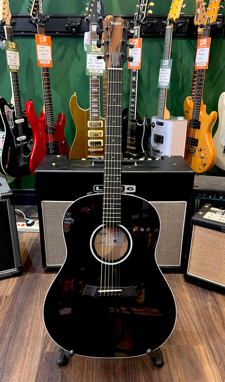 Taylor 217e-BLK Plus Electro Acoustic Black (Pre-Owned) - Music Vault