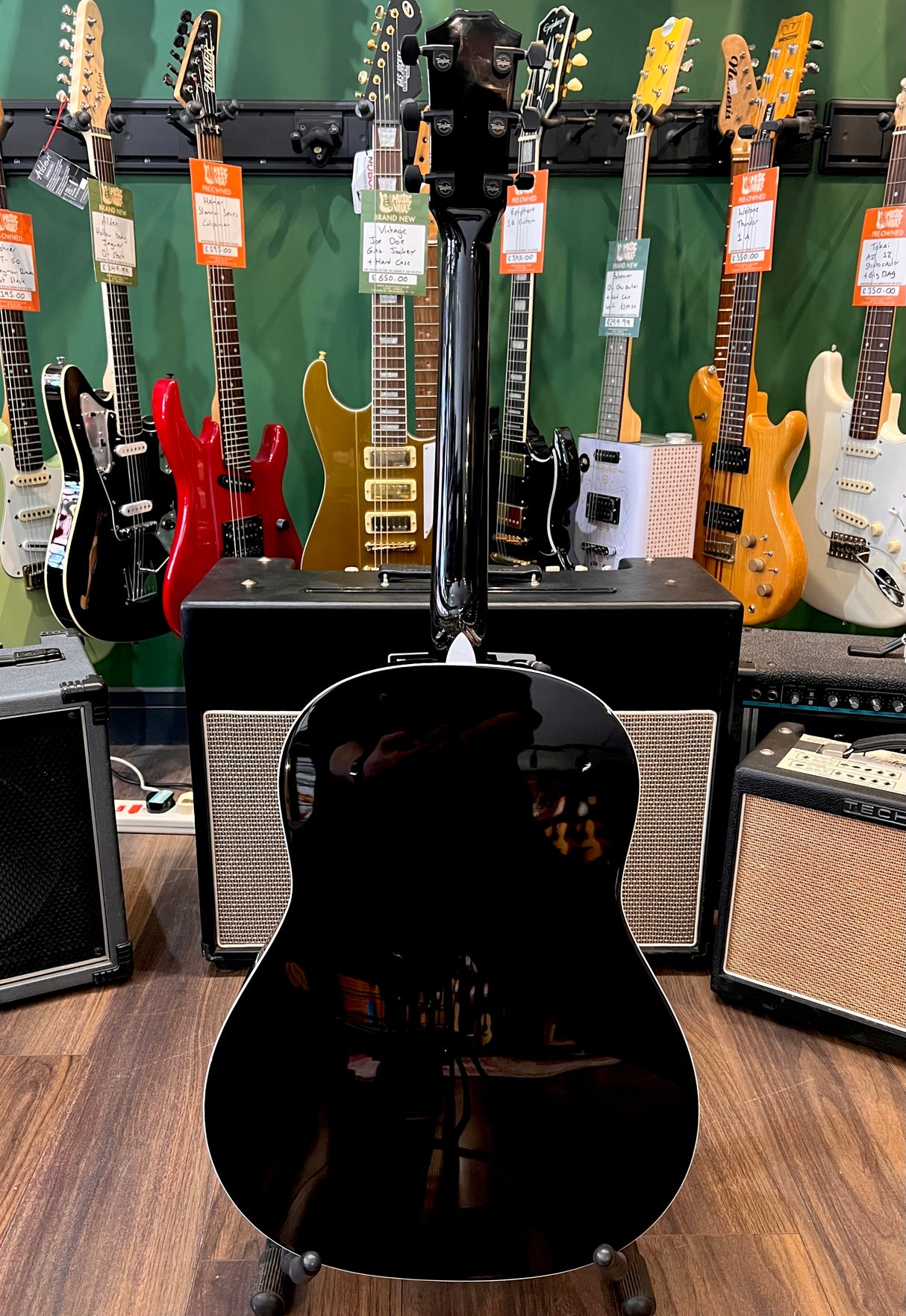 Taylor 217e-BLK Plus Electro Acoustic Black (Pre-Owned) - Music Vault