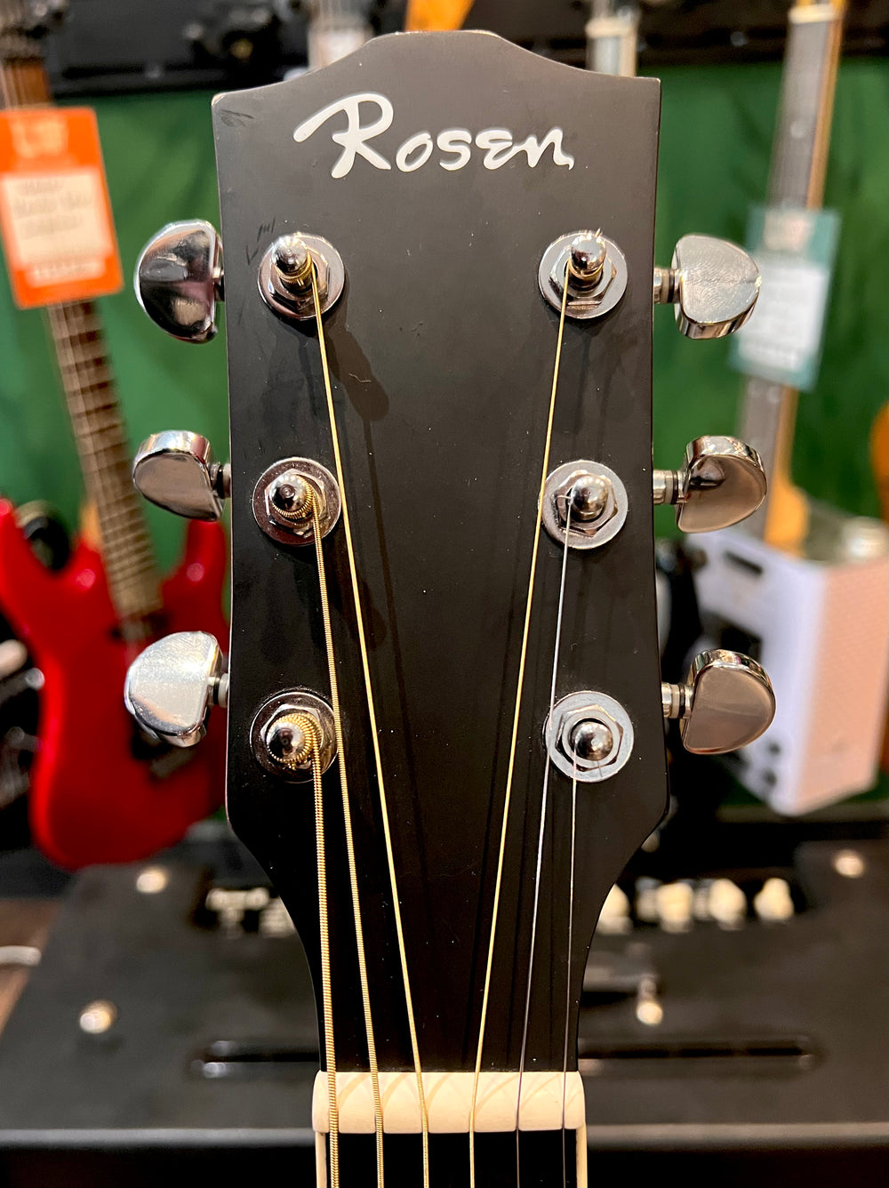 Rosen G11 Dreadnought Cutaway Acoustic Natural (Pre-Owned) - Music Vault