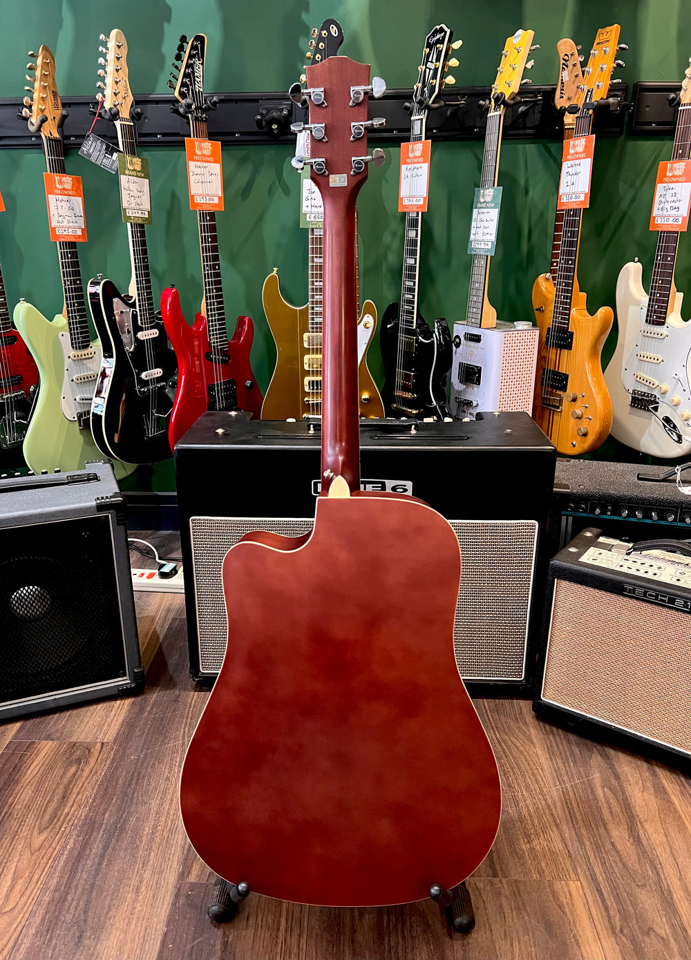 Rosen G11 Dreadnought Cutaway Acoustic Natural (Pre-Owned) - Music Vault