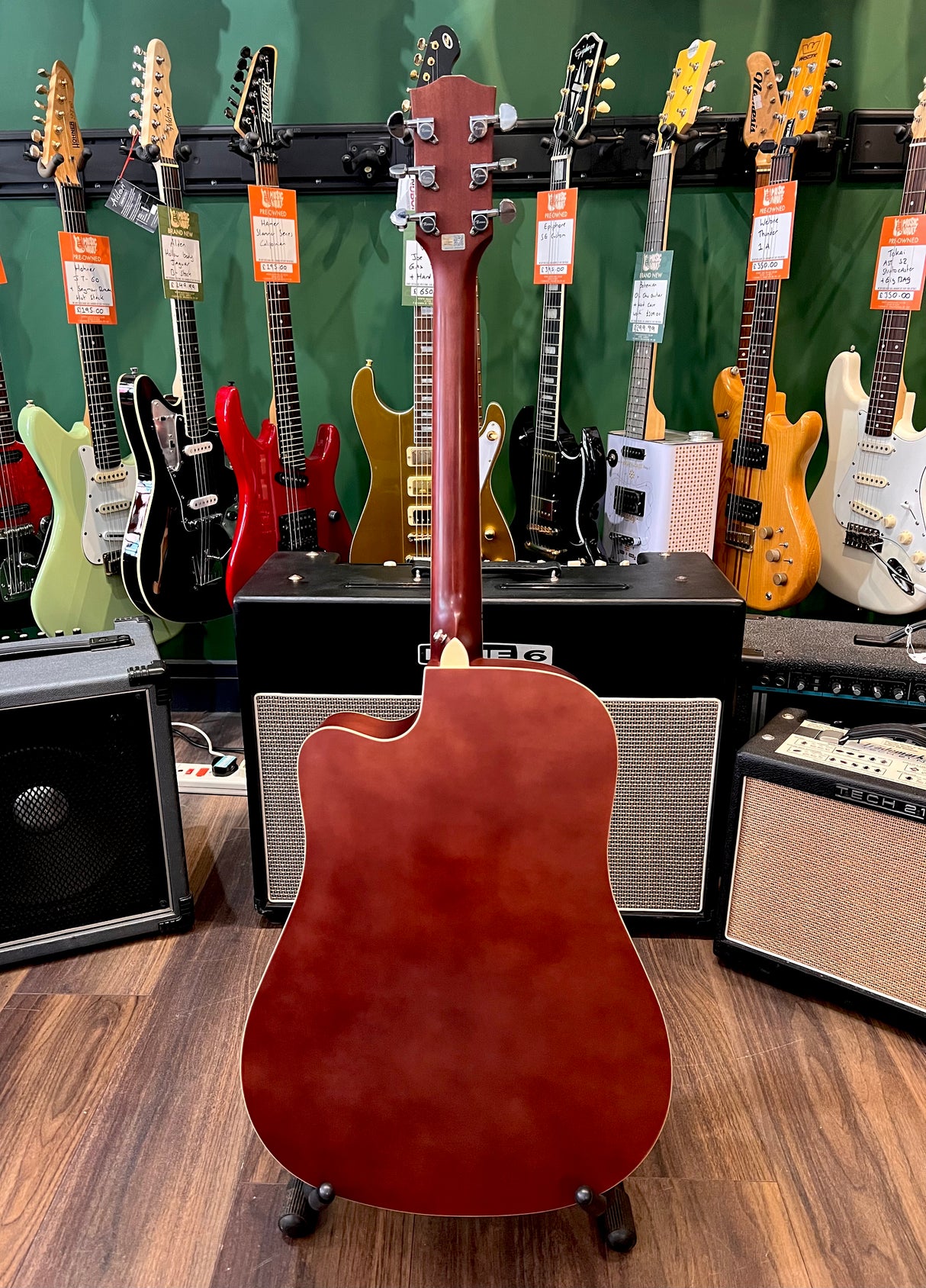 Rosen G11 Dreadnought Cutaway Acoustic Natural (Pre-Owned) - Music Vault