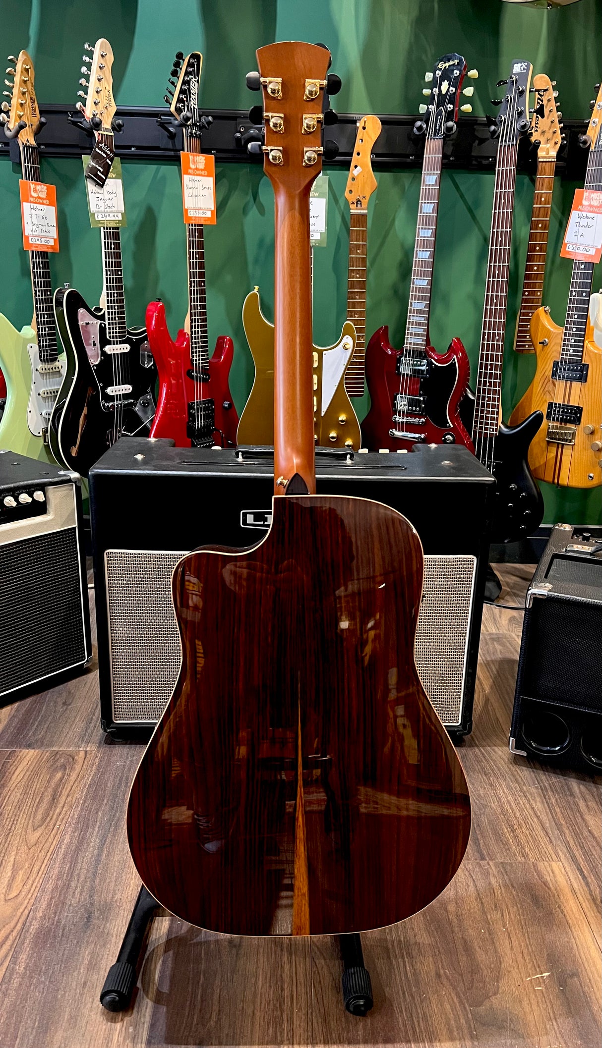 Faith Hi Gloss Saturn Cutaway Electro Acoustic (Pre-Owned)