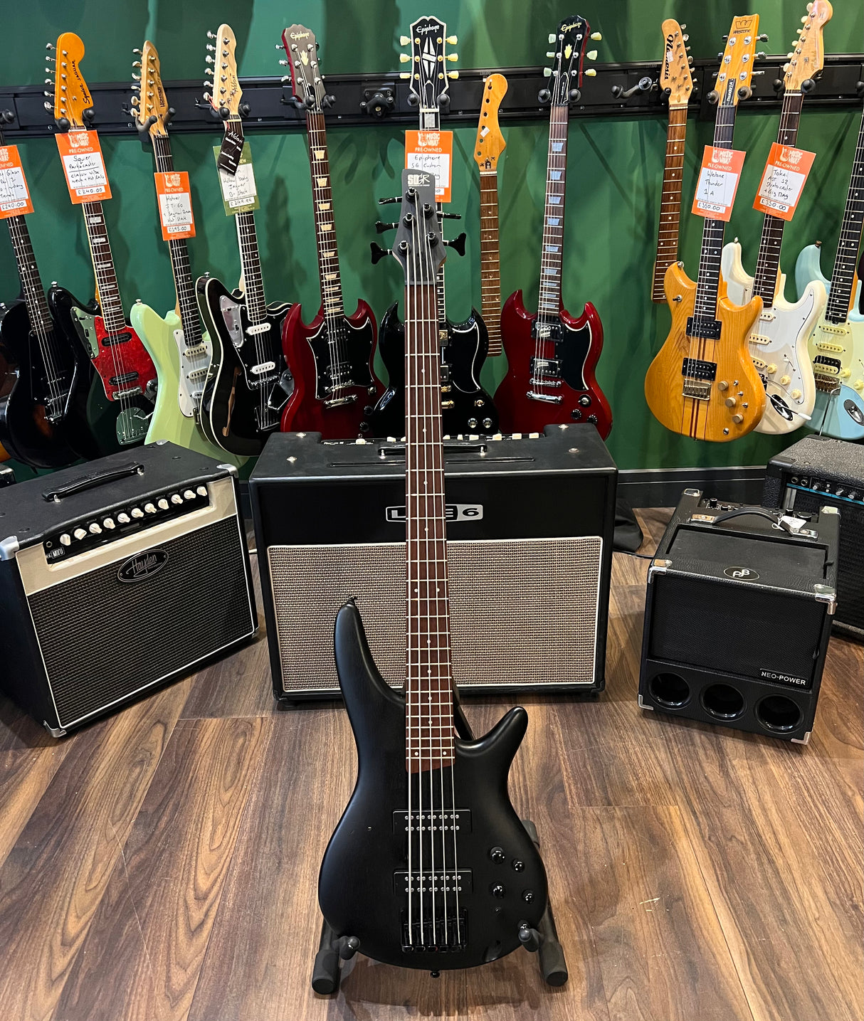 Ibanez SR305EB 5 String Active Bass Guitar (Pre-Owned)