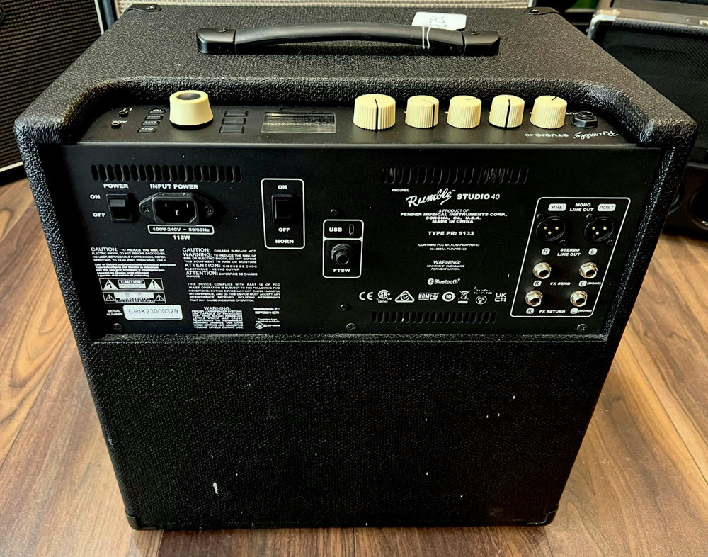 Fender Rumble Studio 40 Bass Combo Amplifier (Pre-Owned)