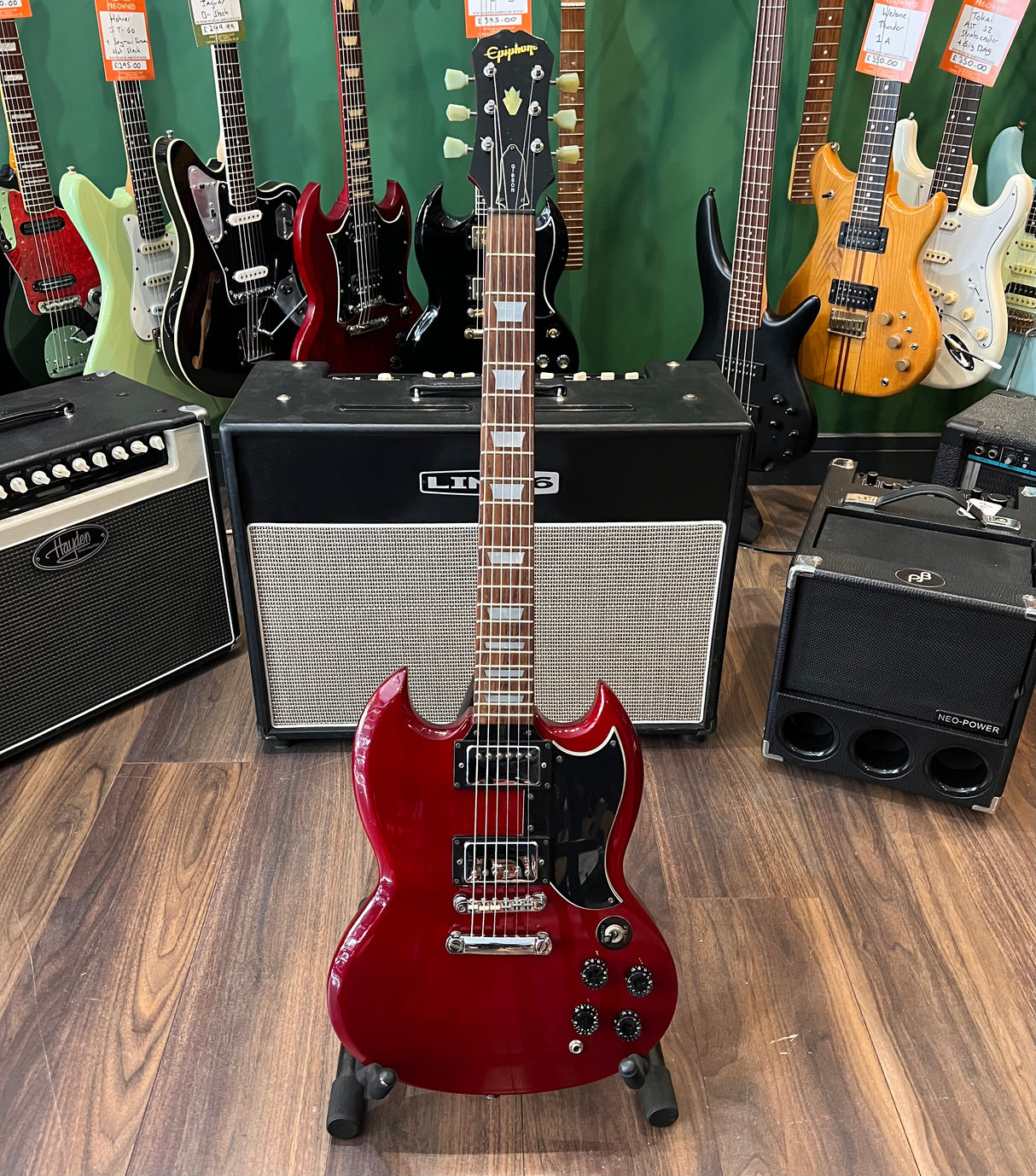 Epiphone 1997 Korean SG Cherry Red (Pre-Owned)