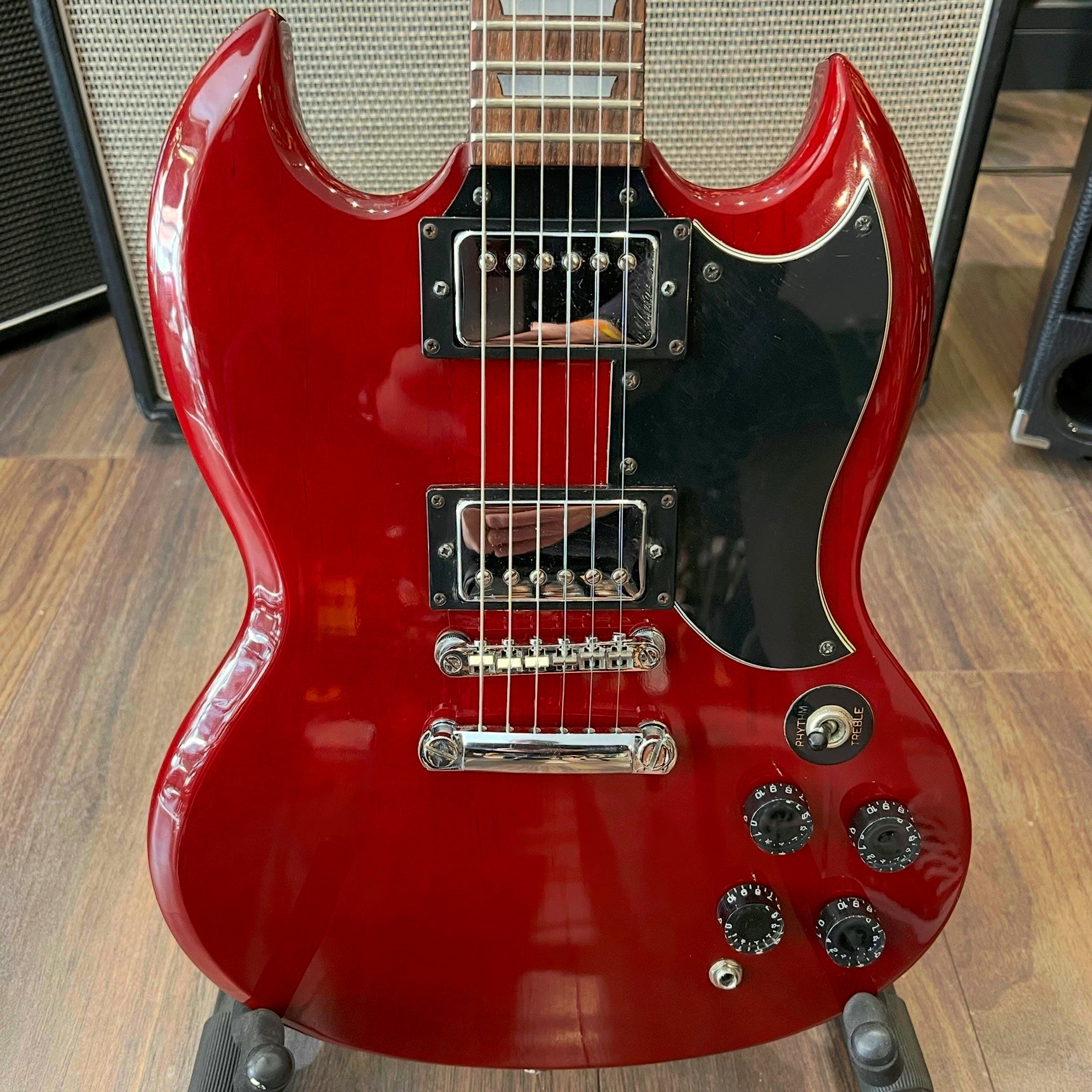 Epiphone 1997 Korean SG Cherry Red (Pre-Owned) – Music Vault