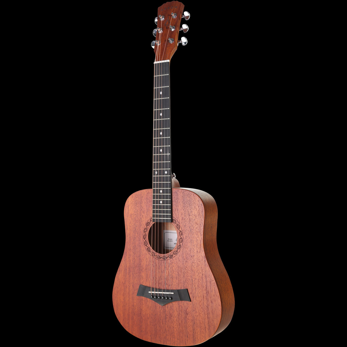 Arrow Guitars Road Buddy Mahogany Travel Acoustic Guitar