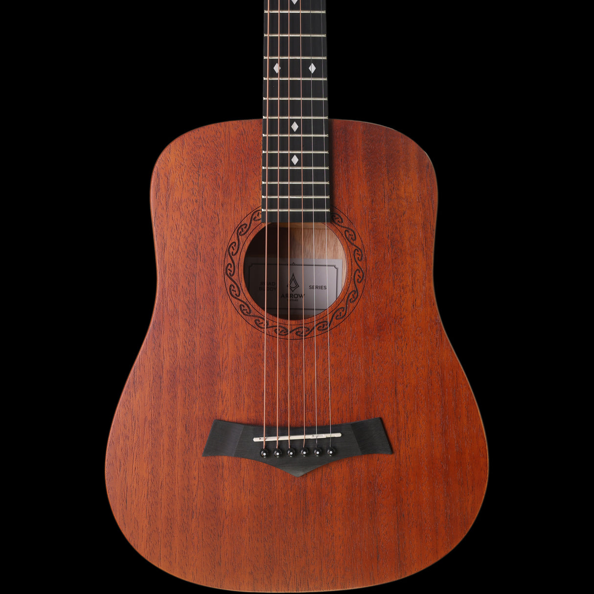Arrow Guitars Road Buddy Mahogany Travel Acoustic Guitar