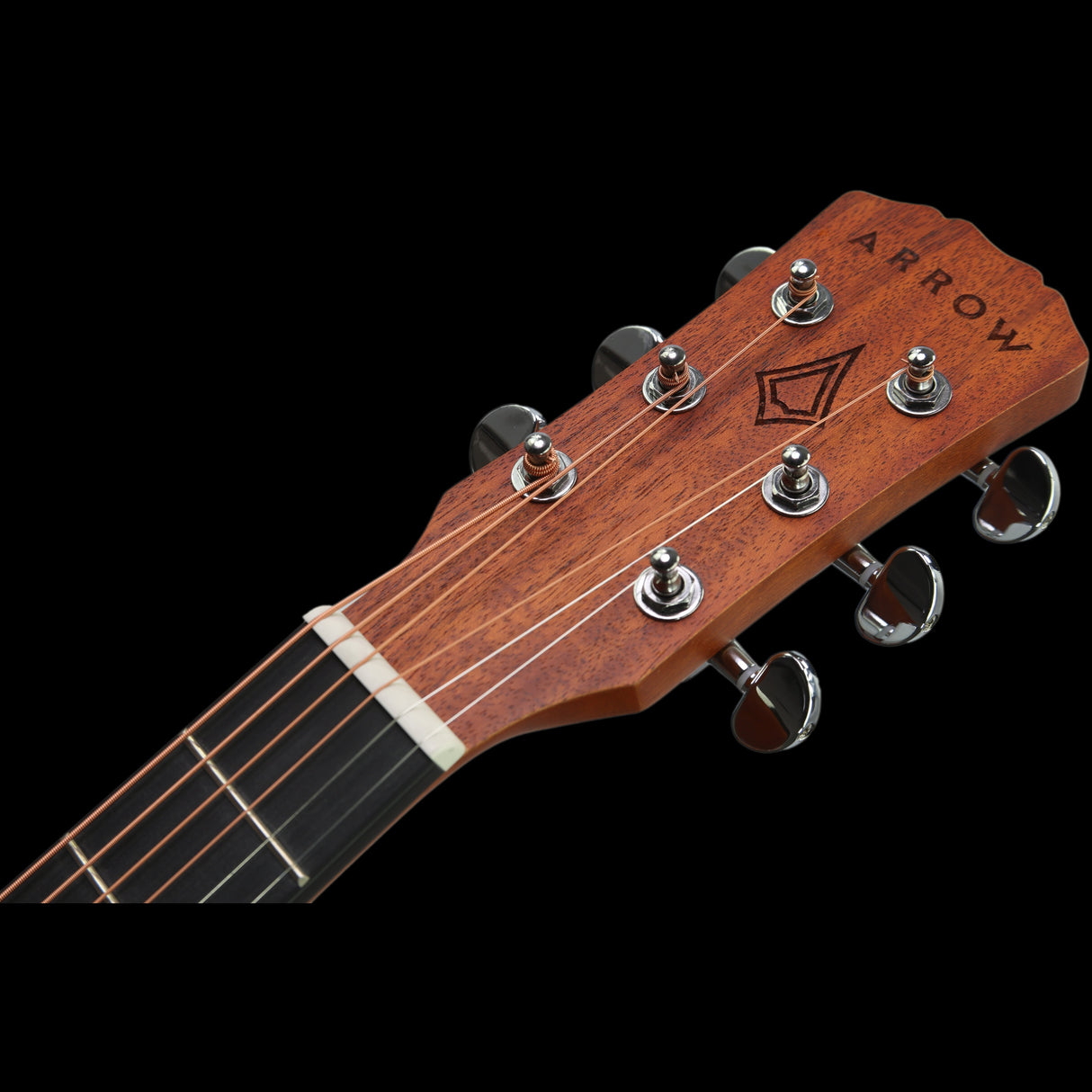 Arrow Guitars Road Buddy Spruce Travel Acoustic Guitar